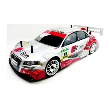 BOLHA PINTADA AUDI A4 DTM PARA AUTOMODELO 1/10 200MM ON ROAD FW06 ETC LYNX LHP1022 P